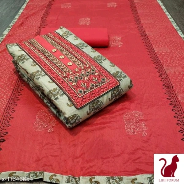 Aagam Petite Cotton Chudi Material