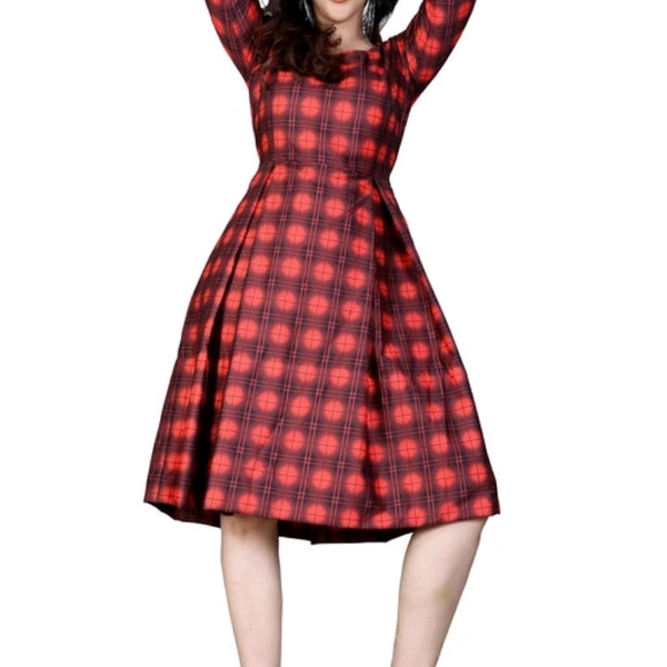 Pretty latest Women Crepe dress - S, Mention the colour below address when u order