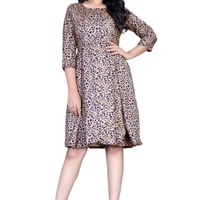 Pretty latest Women Crepe dress - S, Mention the colour below address when u order