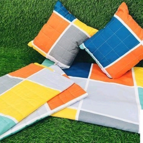 Elegant Premium Bedding Set - MultiColour, Blue, Grey, Yellow, Dimmed Grey