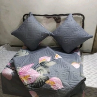 Elegant Premium Bedding Set - MultiColour, Blue, Grey, Yellow, Dimmed Grey