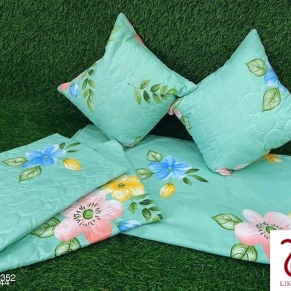Elegant Premium Bedding Set - MultiColour, Blue, Grey, Yellow, Dimmed Grey
