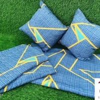 Elegant Premium Bedding Set - MultiColour, Blue, Grey, Yellow, Dimmed Grey
