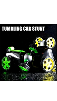 Rechargeable Stunt Remote Control Car  - 12×10×10 CM