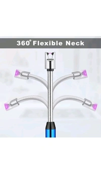 Rechargeable Electric Plasma Gas Lighter with Flexible Neck – USB Charging