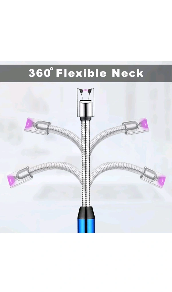 Rechargeable Electric Plasma Gas Lighter with Flexible Neck – USB Charging