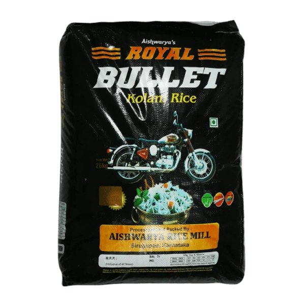 Aishwarya Royal Bullet Sona Steam Rice 26 Kg