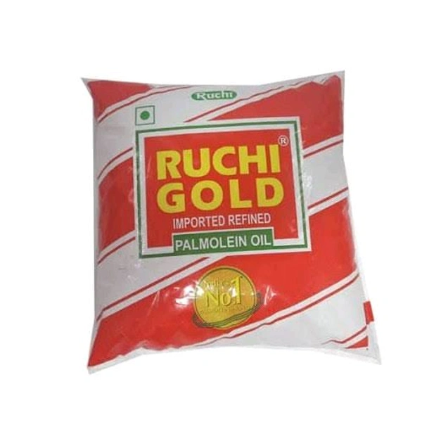 Ruchi Gold - Refined Palmolein Oil, 500 gm Pouch (Pack of 20) - 1