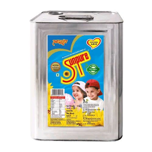 Sunpure - Refined Sunflower Oil ( 15 Ltr )