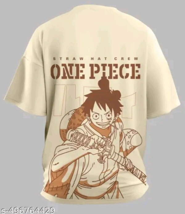 Zentor Anime One Piece Oversized T Shirt - S