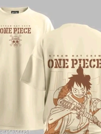 Zentor Anime One Piece Oversized T Shirt - XL