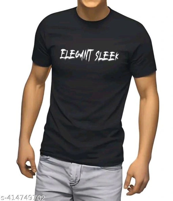 ZENTOR  Men's T Shirt Street Wear Funky Look - Black, M