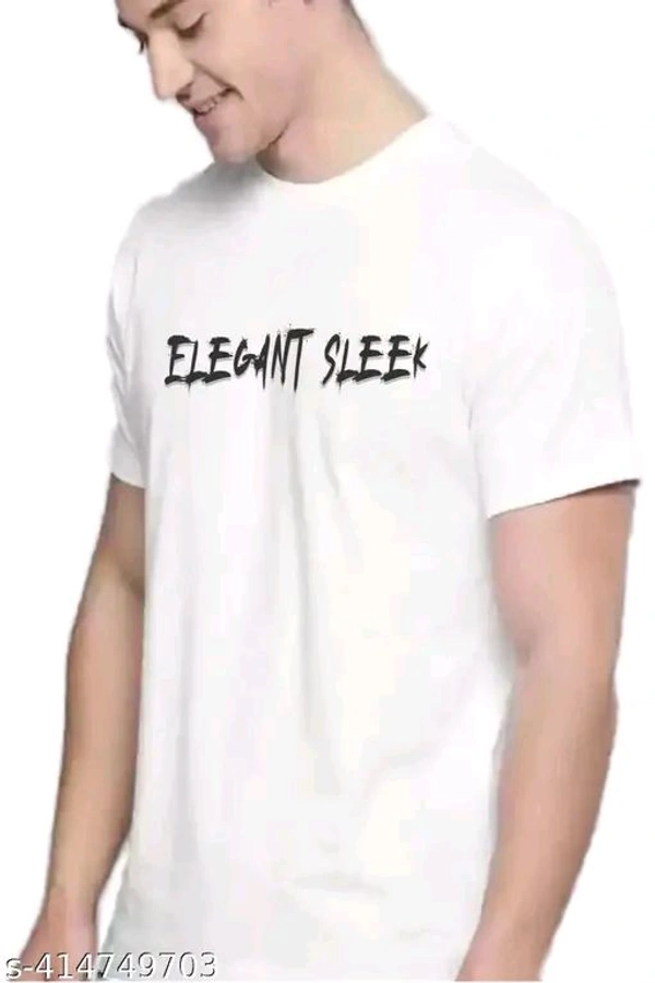 ZENTOR  Men's T Shirt Street Wear Funky Look - White, S