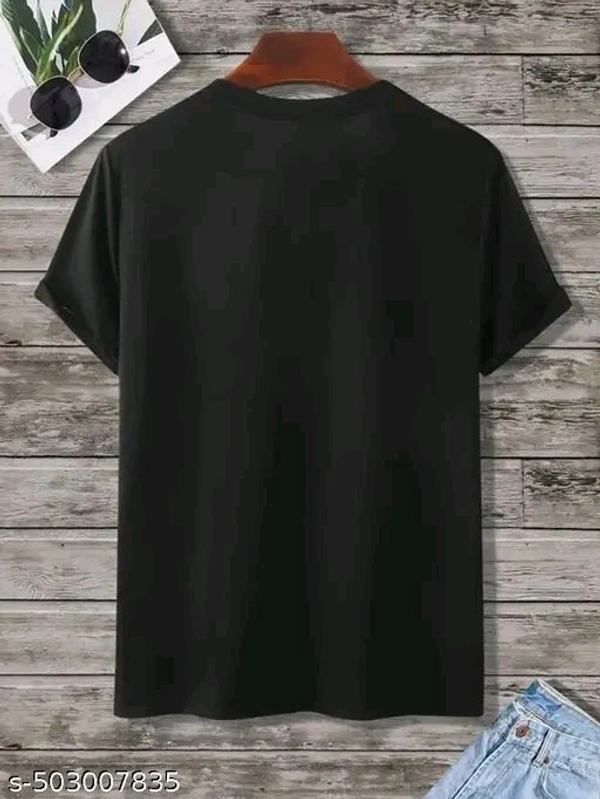 Zentor Cards Printed Men's Oversized T Shirt  - S, Black