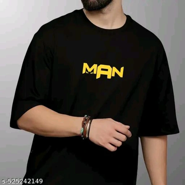 Zentor TRENDY OVERSIZED MENS TSHIRT
 - L