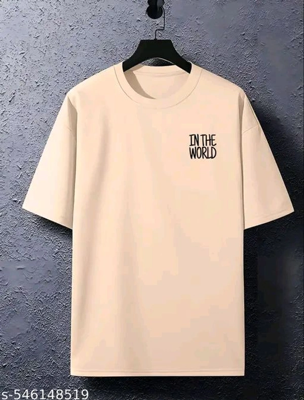 ZENTOR Men's Oversized Tshirt, Baggy tshirt for men, Printed Oversized Tshirt, Men's dropshoulder tshirt . - XL
