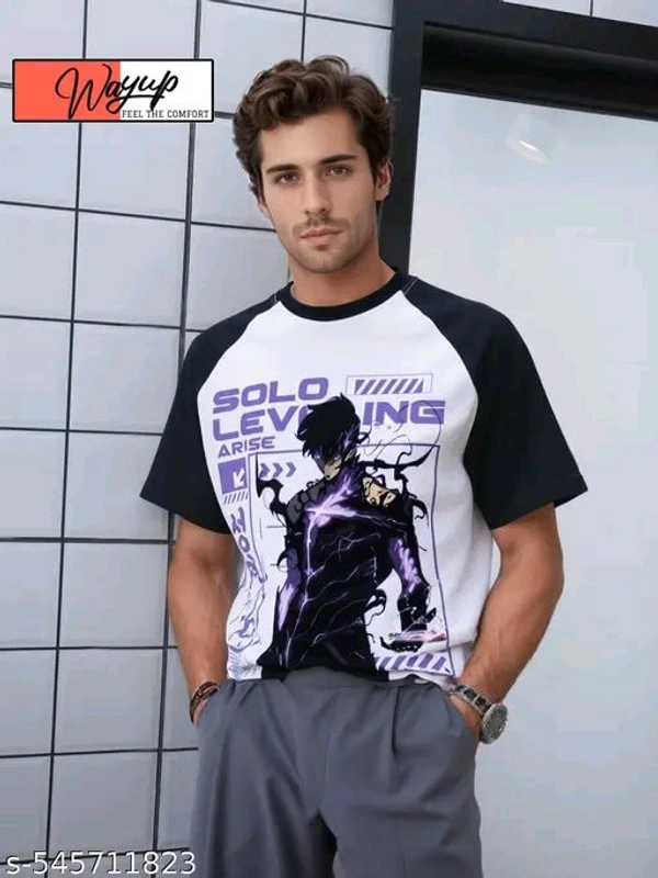 ZENTOR  Solo Leveling Anime Printed T Shirt - XL