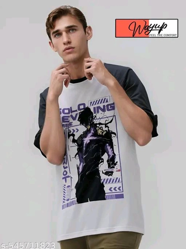 ZENTOR  Solo Leveling Anime Printed T Shirt - XL