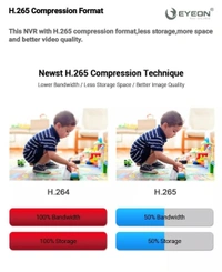 NVR 9/16 Channel8MP 4K