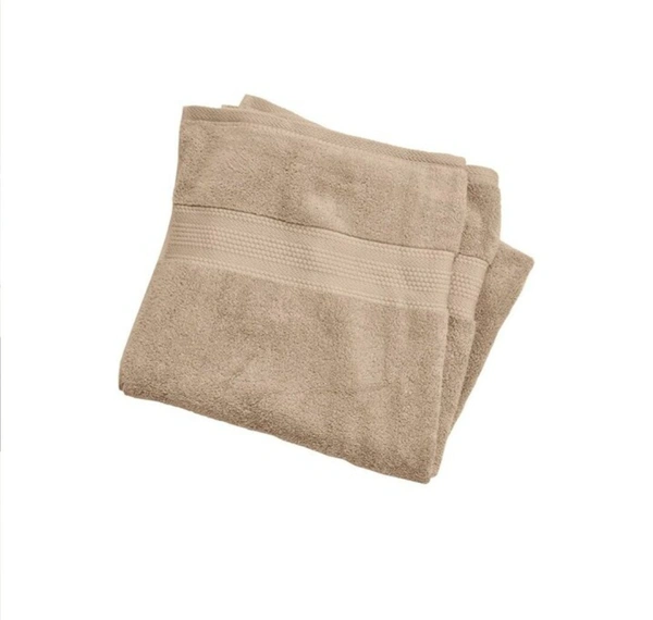 Bombay Dyeing Cotton Hand Towel Super Ultrx 650 Gsm 2 Pc Napkins Set - Beidge