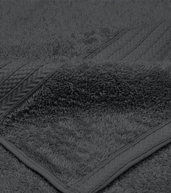 Bombay Dyeing Tulip Cotton Towel Grey Colour 75 Cm X 150 Cm Large Towel  - 75 Cm X 150 Cm