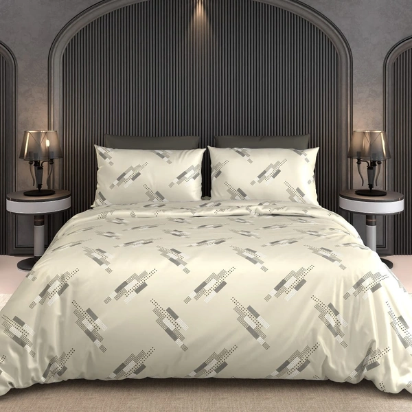 King Size Bed Sheet 108 Inch X 108 Inch With 2 Pillow Cover  - 2.74 M X 2.74 M