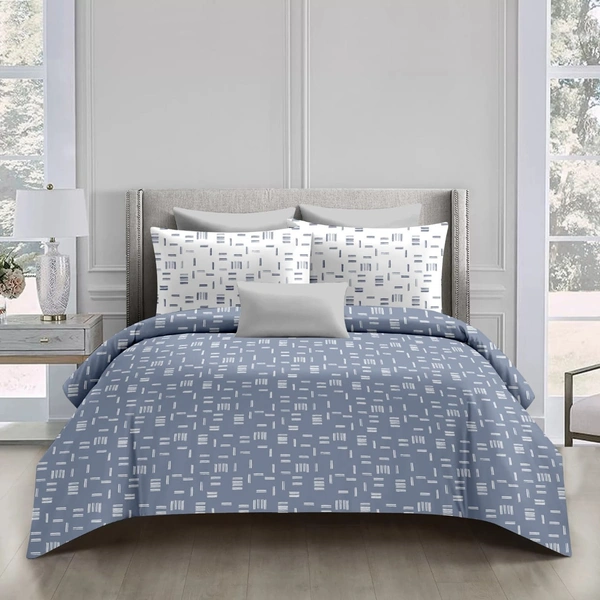 King Size Bed Sheet 108 Inch X 108 Inch With 2 Pillow Cover  - 2.74 M X 2.74 M