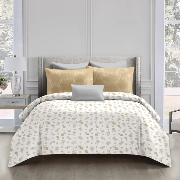 King Size Bed Sheet 108 Inch X 108 Inch With 2 Pillow Cover  - 2.74 M X 2.74 M