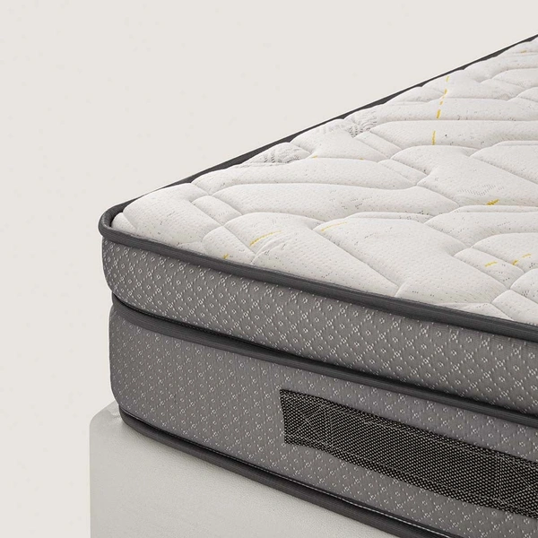 Kurlon SpringRest Pocket Popular Mattress 7 Inch / 8 Inch Pocket Spring Mattress With Memory Foam - 75 X 36, 8 Inch Thickness