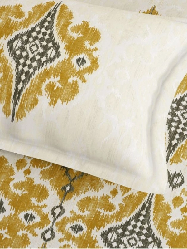 Ddecor Bedsheet King Size Bedsheet Digital Print Floral Bedsheet 108 X 108 Inch With 2 Pillow Cover  - 2.74 M X 2.74 M