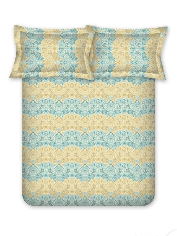 Bombay Dyeing Double bed Cotton Bedsheets - 2.24 M X 2.54 M