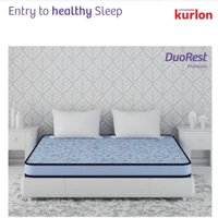 Kurlon DuoRest Premium Mattress 6 Inch / 8 Inch Kurlon Bonded Memory Foam Mattresses In Ahmedabad Call 9624407991 - 78 X 48, 6 Inch Thickness