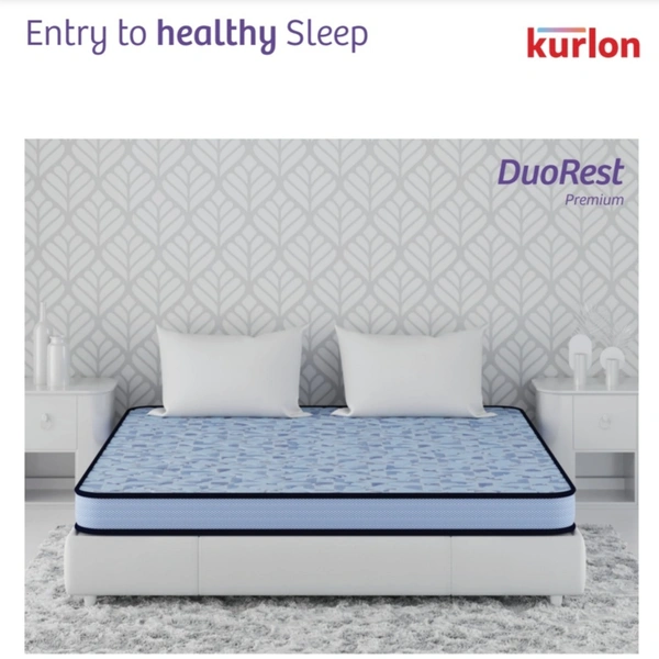 Kurlon DuoRest Premium Mattress 6 Inch / 8 Inch Kurlon Bonded Memory Foam Mattresses In Ahmedabad Call 9624407991 - 78 X 48, 6 Inch Thickness