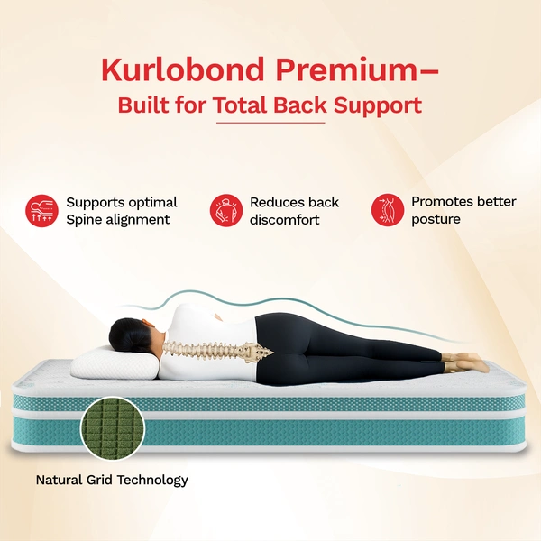 Kurlon Kurlobond Premium Mattress 7 Inch Thickness in Ahmedabad - 72 X 30, 7 Inch Thickness