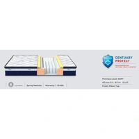 Centuary Endurance Pro 8" Pocket Spring Mattress - 72 X 30