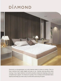 Kurlon Diamond 5 Inch Mattress Foam Mattresses - 72 X 30, 5 Inch Thickness
