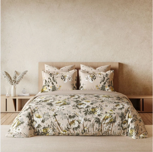 Ddecor Bedsheet King Size Double bed Sheet With 4 Pillow Covers - 2.74 M X 2.74 M