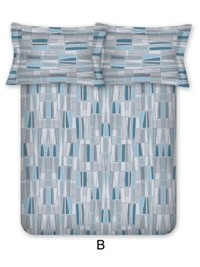 Bombay Dyeing King Size Double bed Cotton Bedsheets 9 Feet x 9 Feet - 2.74 M X 2.74 M, Design C