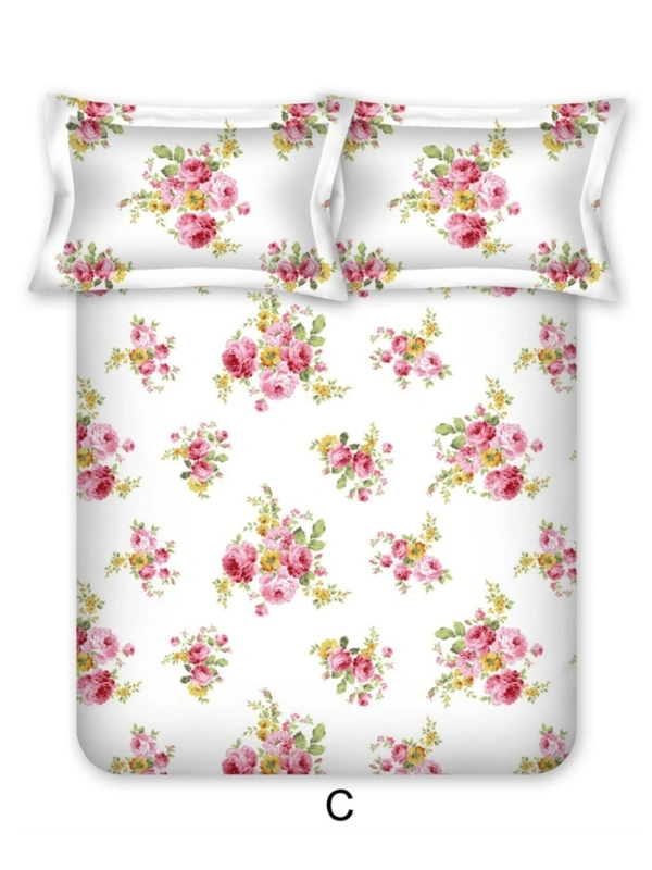 Bombay Dyeing Shop Bombay Dyeing Bedsheet Cotton Floral BedSheet In India - 2.74 M X 2.74 M
