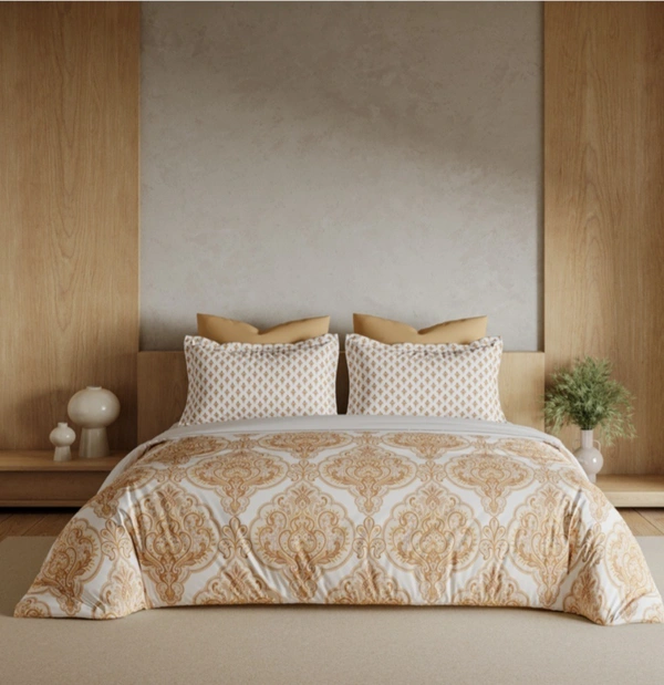 Ddecor double bed cotton bedsheets - 2.24 M X 2.74 M