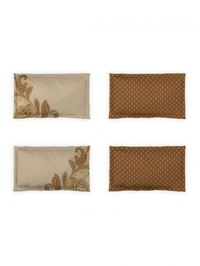 Ddecor Bedsheet King Size Double bed Sheet With 4 Pillow Covers - 2.74 M X 2.74 M