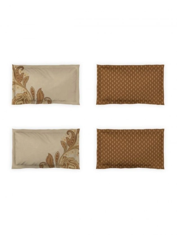 Ddecor Bedsheet King Size Double bed Sheet With 4 Pillow Covers - 2.74 M X 2.74 M