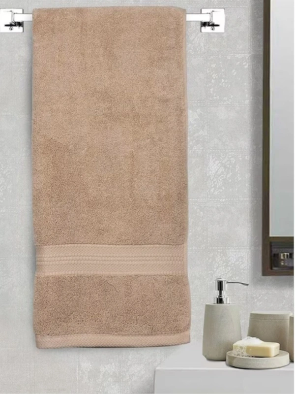 Bombay Dyeing Cotton Towel Santino 550 Gsm Towel - Camel