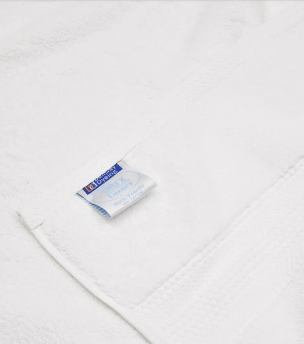 Bombay Dyeing Cotton Hand Towel Super Ultrx 650 Gsm 2 Pc Napkins Set - White