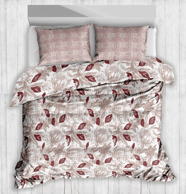Pure Cotton King Size Double Bedsheet - 2.74 M X 2.74 M