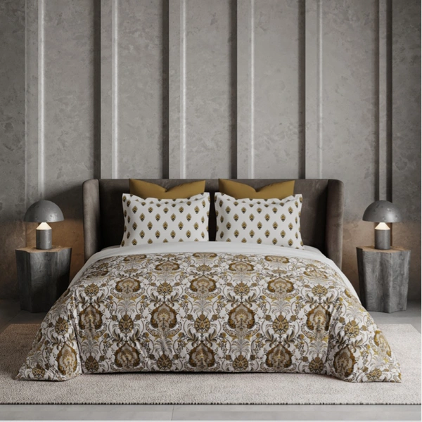 Ddecor King Size Bedsheet Double Bed Sheet - 2.74 M X 2.74 M