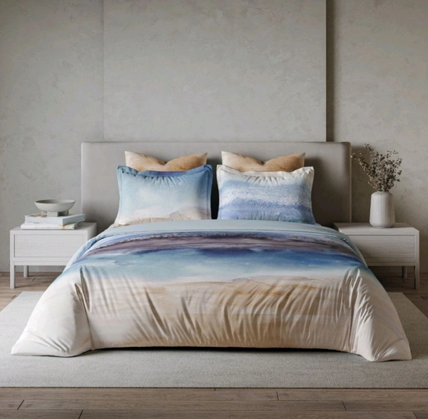 Ddecor King Size Cotton Bedsheets with 4 Pillow covers - 2.74 M X 2.74 M