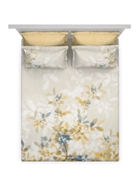Ddecor King Size Cotton Bedsheets with 4 Pillow covers - 2.74 M X 2.74 M