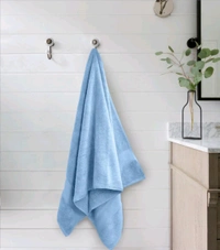 Bombay Dyeing Super Ultrx Towel Cotton Blue 650 Gsm Super Ultrx Bath Towel 75 Cm X 150 Cm - 75 Cm X 150 Cm