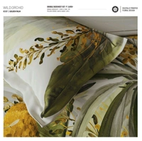 Ddecor King Size Cotton Bedsheets with 4 Pillow covers - 2.74 M X 2.74 M